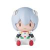 Evangelion: New Theatrical Edition FuwaPuchi Deformed Figure - Rei Plugsuit