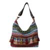2024 Spring Women's Retro Ethnic Style Shoulder Crossbody Tote: Fashionable, Large Capacity