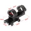 25.4mm/30mm Tube Ring Optics Scope Mount One-Piece Cantilever 11mm/20mm Picatinny Rail Tactical Flat Top Laser Sight Mount Base
