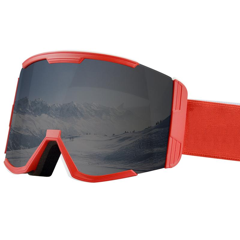 7062 Auf Lager Anti-Beschlag Snowboardbrille für Erwachsene, Skibrille, Doppelglas, Anti-Beschlag, Winddicht das ultimative Skiurlaub-Essential