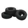 4PCS 1.25in RC Crawler Mud Tires Rubber RC Car Wheel Tires Set for FMS FCX24 for Axial SCX24 124