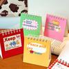 1Pcs Cartoon Portable Coil Monthly Calendar Planner 2026 Horse Year Mini Desk Calendar Office And Home Decor Year'S Present