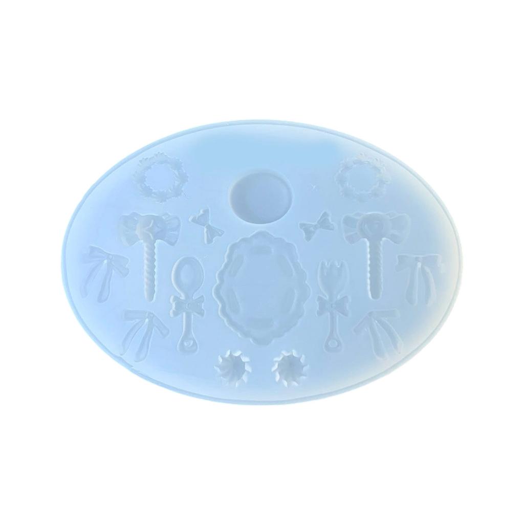 Premium Food Grade Silicone Resin Molds For Afternoon Tea Theme Miniature Crafts And DIY Decorations