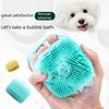 Pet Bath Massage Gloves Silicone Brush For Dogs Cats Puppy Big Dog Bathroom Grooming Tools Mascotas Products For Pet Care