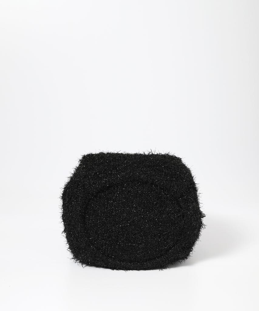Yellowstone Acrylic Pearl Dumpling Wrist Bag - Black