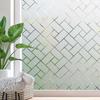Electrostatic Window Film 45x300 Cm - Frosted White UV Protection, Reusable Non-Adhesive, Blackout
