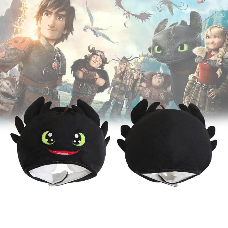 How To Train Your Dragon Monster Headgear Photo Prop With Short Plush For Cosplay And Events