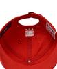 Emelbi Vintage Washed Curve Logo Unstructured Ball Cap Ny (D.Red)