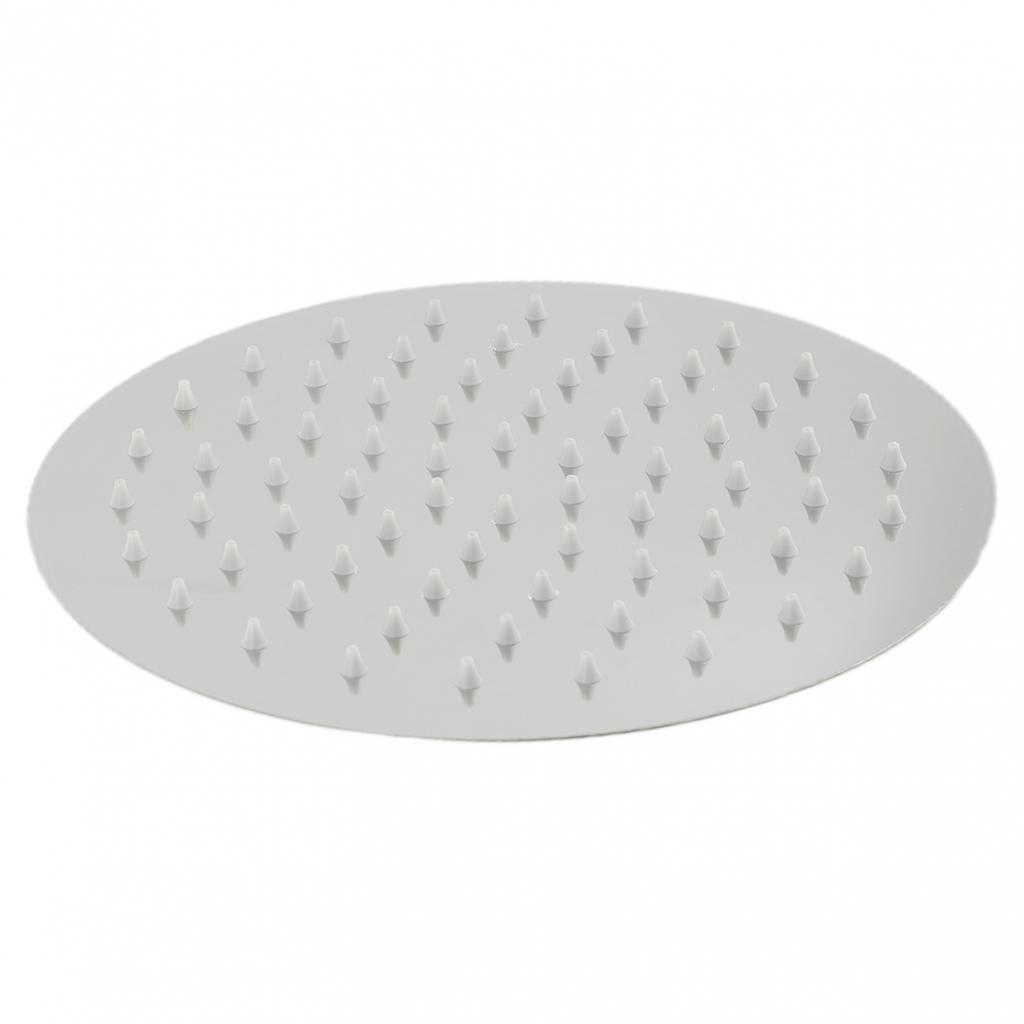 Shower Head Stainless Steel 8" 20 cm Silver Ease of use Long lasting 8 inch