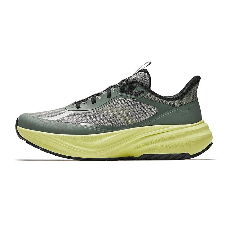 Anta Kunlun Sports Comfortable Non-Slip Wear-Resistant Low-Top Trail Running Shoes Men Sneaker Granite-Gray 112535590-3 44