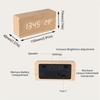 Reminder Digital Alarm Clock Large Display Table Clock LED Digital Clock  Temperature Display
