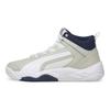 Puma Rebound Future Evo Cushioning Non-Slip Mid-Top Basketball Shoes Unisex Sneaker Gray Blue 374899-03