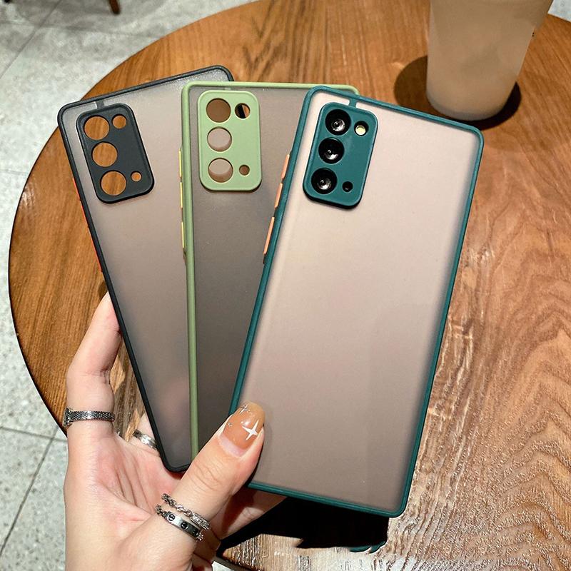 Skin Feel Matte Silicone Hard Case For Samsung Galaxy S22 Ultra S21 S20 FE Plus A04 A53 A23 A33 A73 A13 A03 A32 A52 A12 A51 M13 M32 5G 4G Back Cover