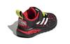 MARVEL X Adidas Adventures Fortarun Abrasion Resistant Low Top Sports Casual Shoes Black Red Infant And Toddler H68114