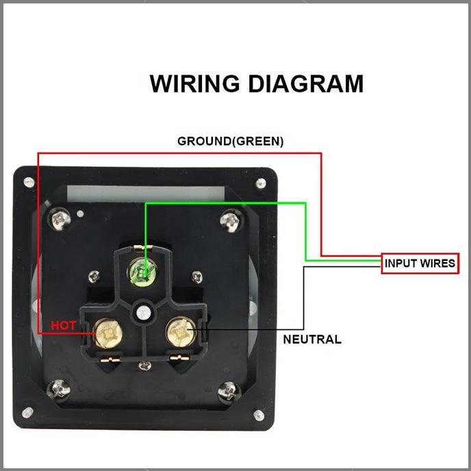 NEMA 14-30R Socket, 125/250V, Outdoor Dustproof for RVs & Electric Vehicles.