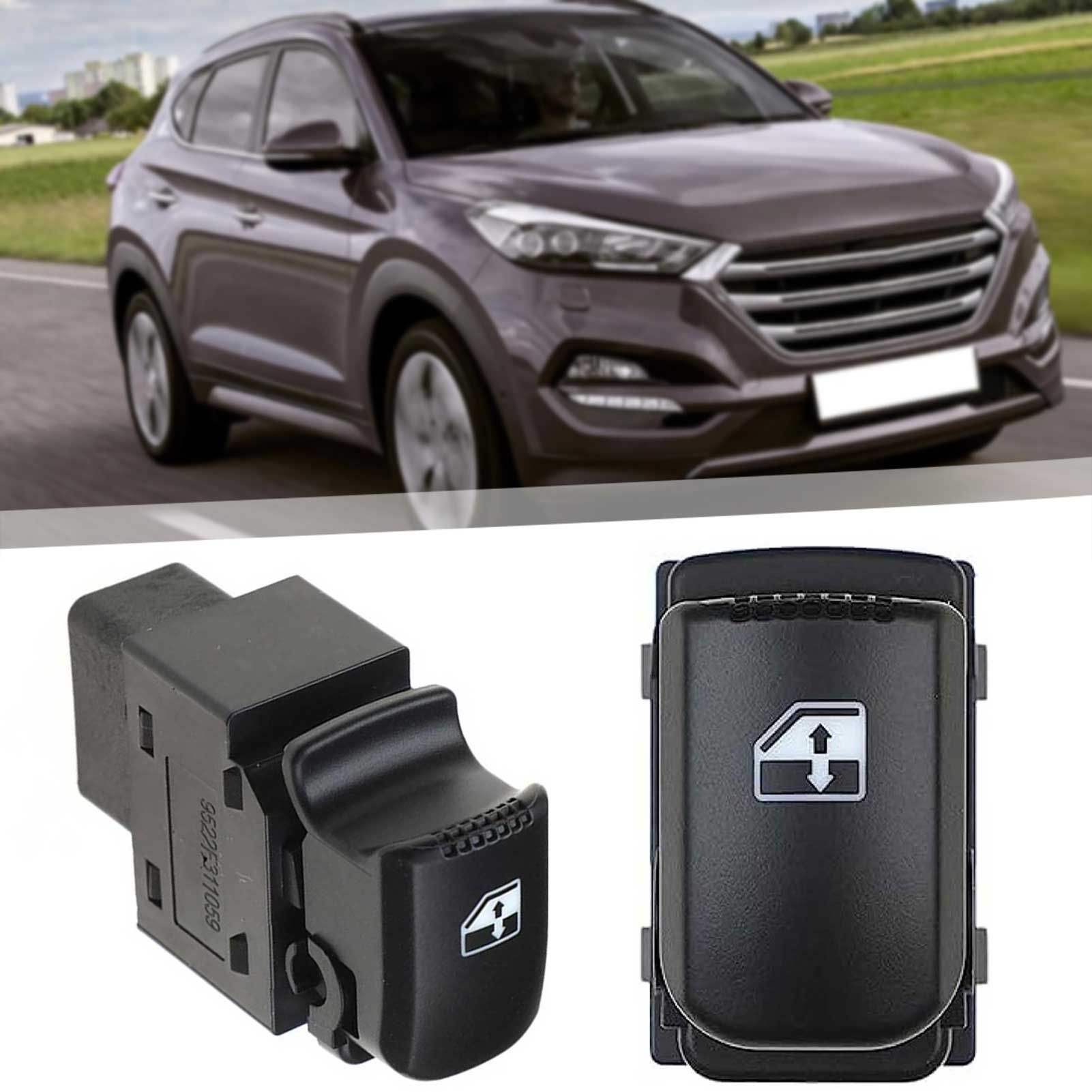 Electric Power Window Master-Switch For Car Easy Installation Power Window Control Switch Replacement For Old Switch