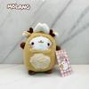 2024 Hot Sale Genuine Molang Keychain Pendant Wearing Clothes Rabbit Filled Plush Pendant Stuffed Plush Doll For Bags Key Gifts