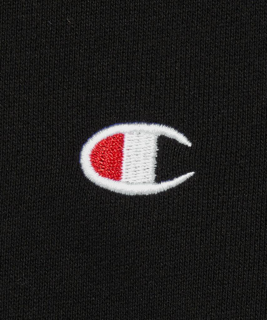 C Logo Hoodie Black