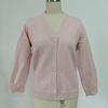 Women's Pink Thick Knit Cardigan - European & American Style