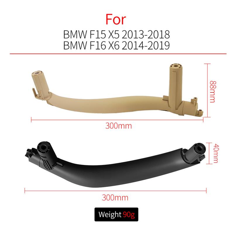 For BMW F15 F16 Car Front Rear Interior Door Handle Pull Accessory Replacement For BMW X5 X6 M 2014-