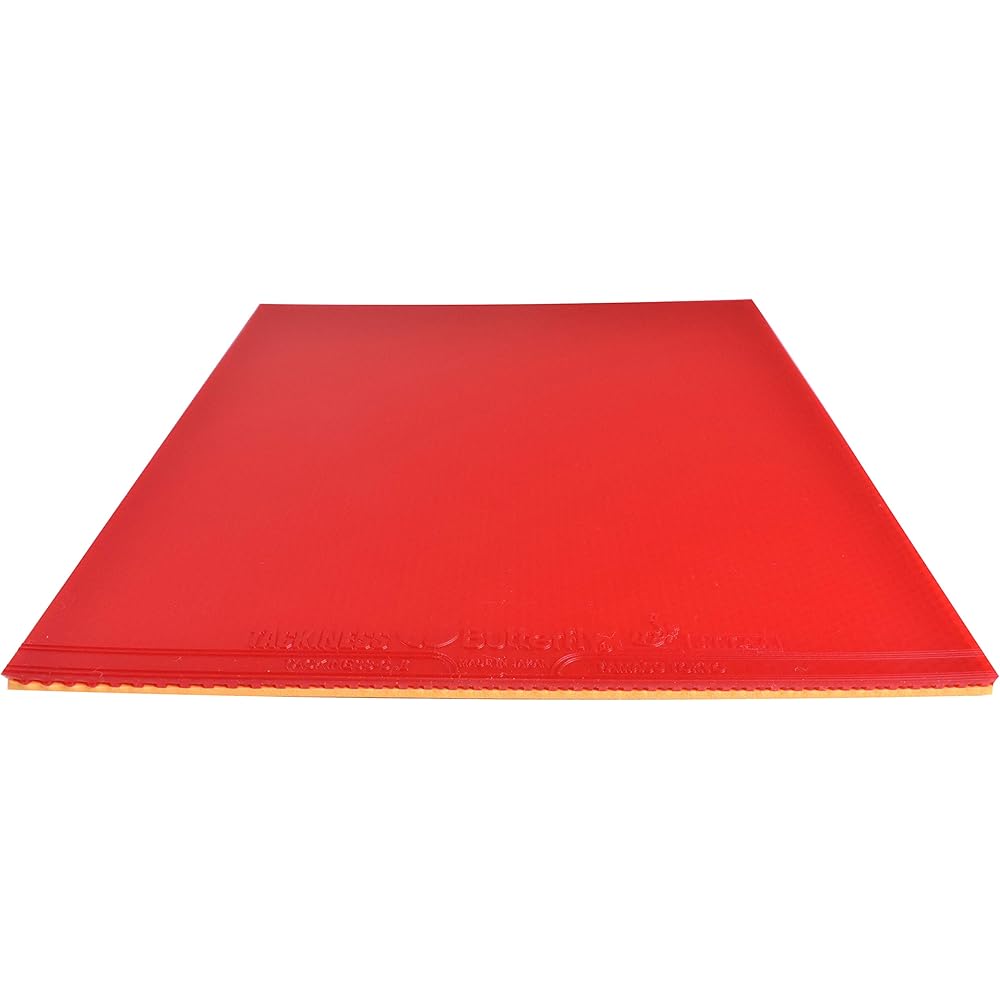 Butterfly Tackiness Chop II Table Tennis Rubber Red 006 A 2.1mm