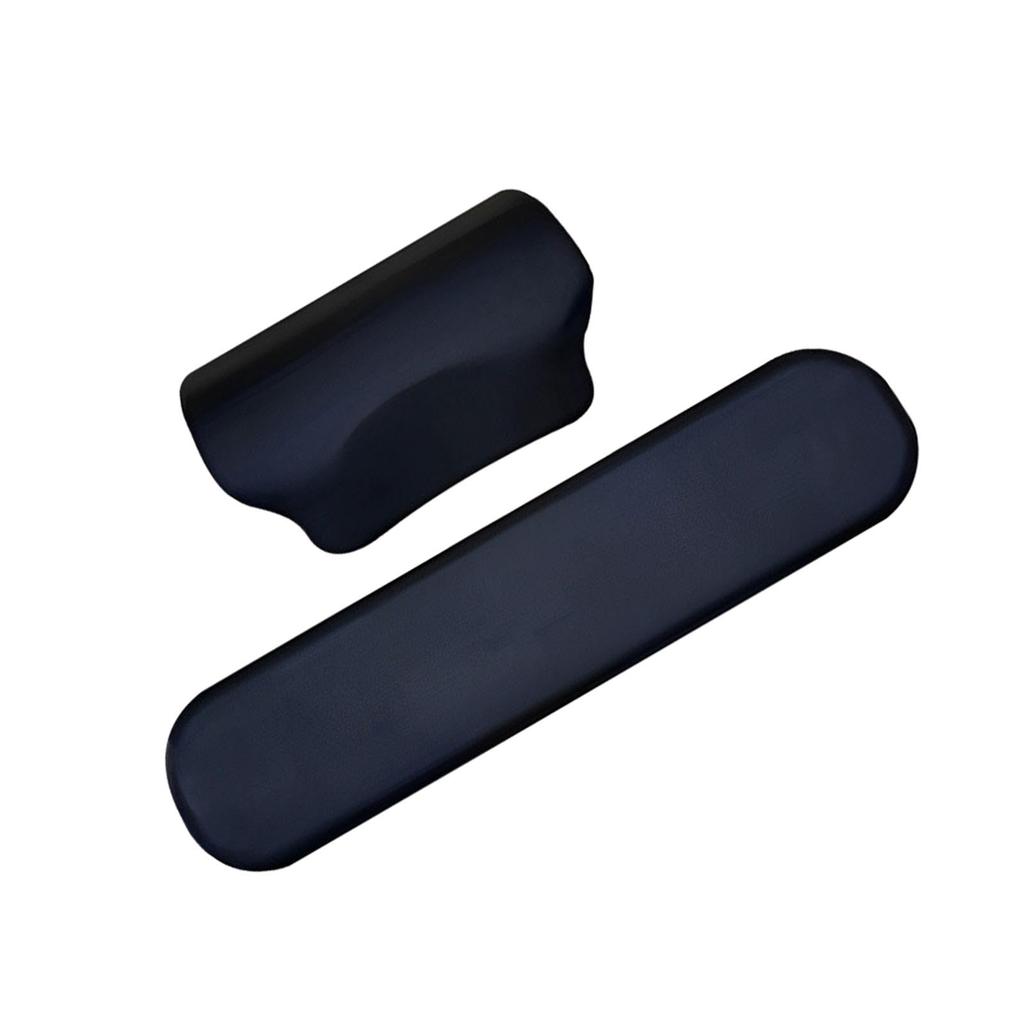 Vsenkes Motorcycle Trunk Backrest PU Rear Pad Cushion Pad Accessories Comfortable Black Shockproof Rear Top Luggage Case Box Riding Cushion Pad