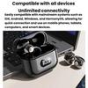 X62 150 Languages AI Translation Earphones Clip-On Digital Display Smart Bluetooth Earphones