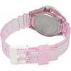 Casio LRW-200HS-4EV Analog Watch Clear Pink Women's Kids Imported Model