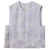 Sancai New Chinese Style Jacquard Sleeveless Vest