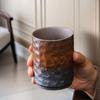 Mug Vintage Chinois en Grès Fait Main - Grande Tasse à Café Rustique pour la Maison et le Bureau, Tasse à Thé en Céramique au Design Unique Idée Cadeau