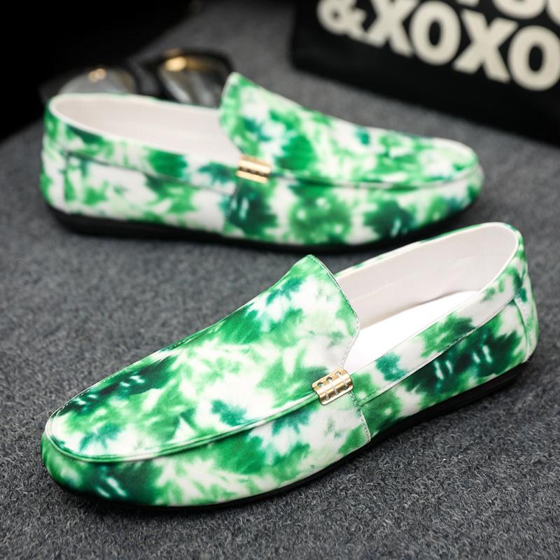 Fashion Fashion Men Casual Shoes Breathable Slip on Mesh Walking Running Sneakers Non-slip Flats Lightweight Sport Shoes Driving Loafers