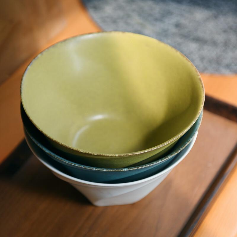 Japanese Ceramic Matte Salad Bowl