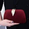 Europäisch-Amerikanische Retro Bankett-Handtasche Mode Damen-Handtasche Ketten-Tasche Umhängetasche Samt-Tasche Passend zur Abendtasche