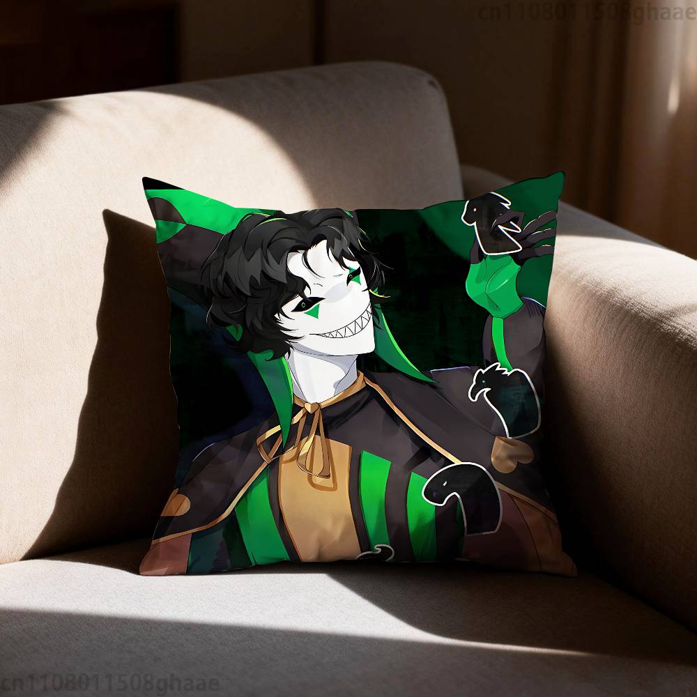 Game The Freak Circus Pillow Case Square DoubleSided Printing Short Plush Sofa Cushion Cover Bedroom Bedside Pillow