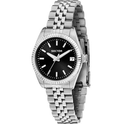 Reloj de Mujer 240 Acero Inoxidable Esfera Negra Cuarzo R3253240512