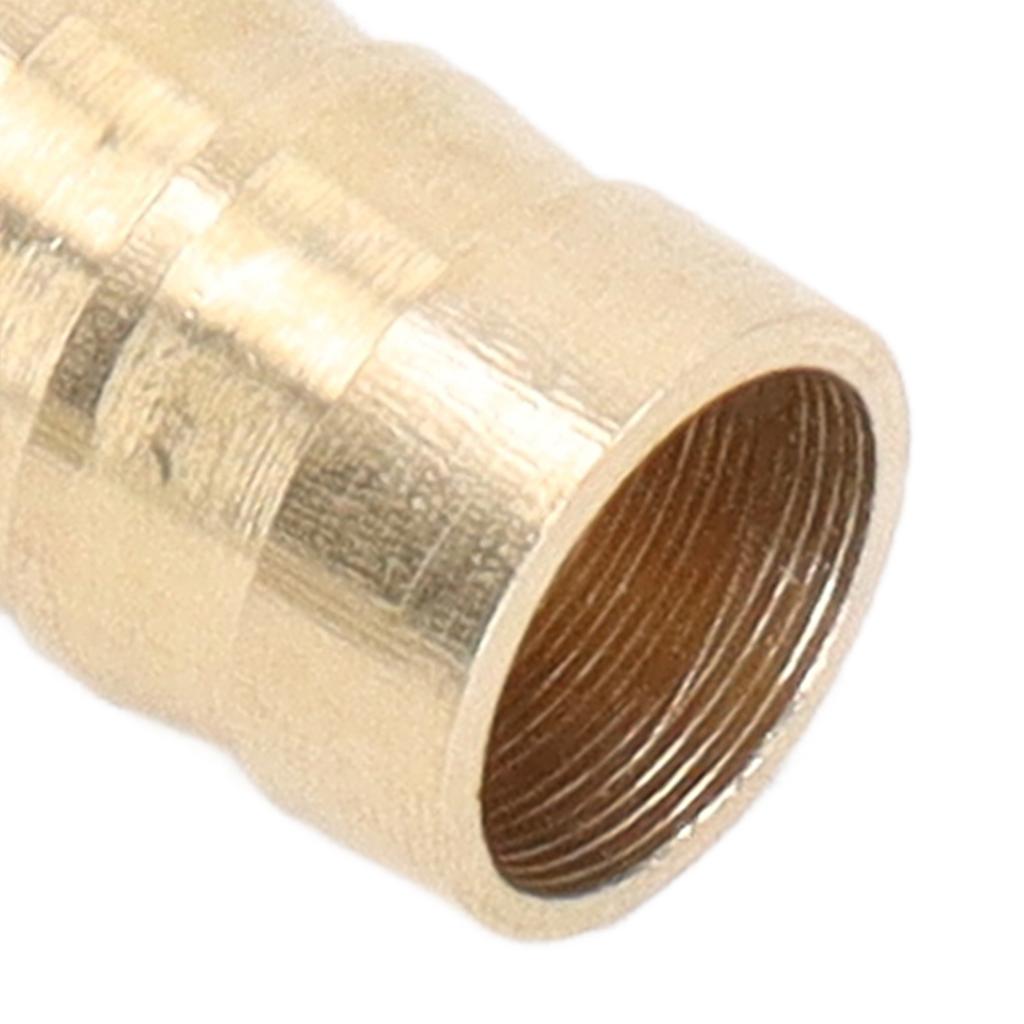2 Pcs Barbed Fitting Splicer Brass Hose Barb Reducer Hex Reducing Barbed Connector