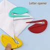 1pcs/5pcs Plastic Mini Letter Opener Portable Utility Knife Stitch Remover Pocket-Sized Craft Knife Mail Opener Paper Cutter