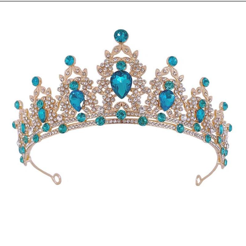 Couronne de Mariage Coiffure Tiare Cristal Couronne de Mariée Argent Tiare Bandeau de Mariage Bandeau d'Anniversaire