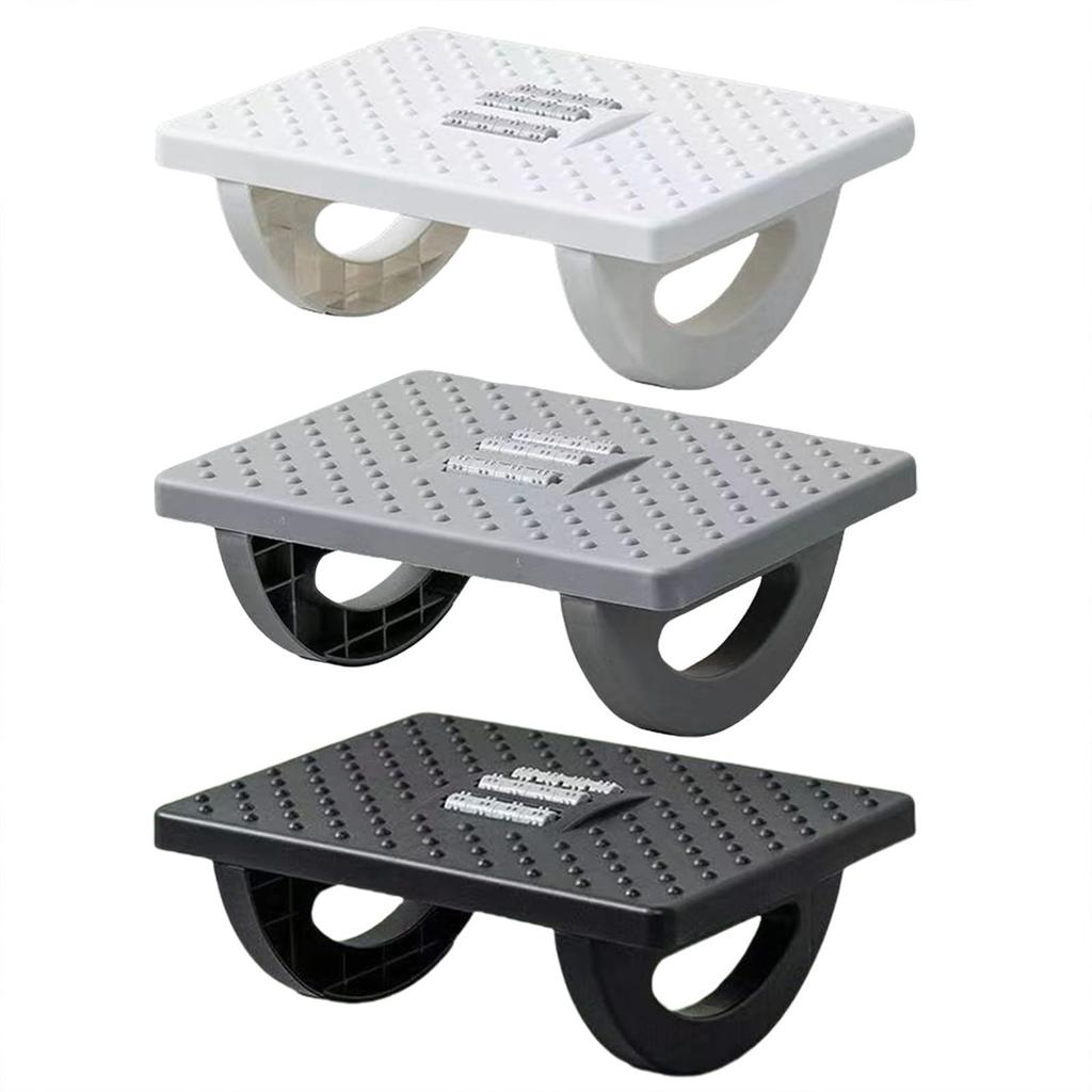 Office Foot Rest Footrest Under Desk Foot Stool with Roller Massager for Office Pressure Relief Foot Rest Under Desk