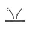 Carbon Fiber Center Console Sticker for Mercedes W204 2007-2010 Interior Panel Cover