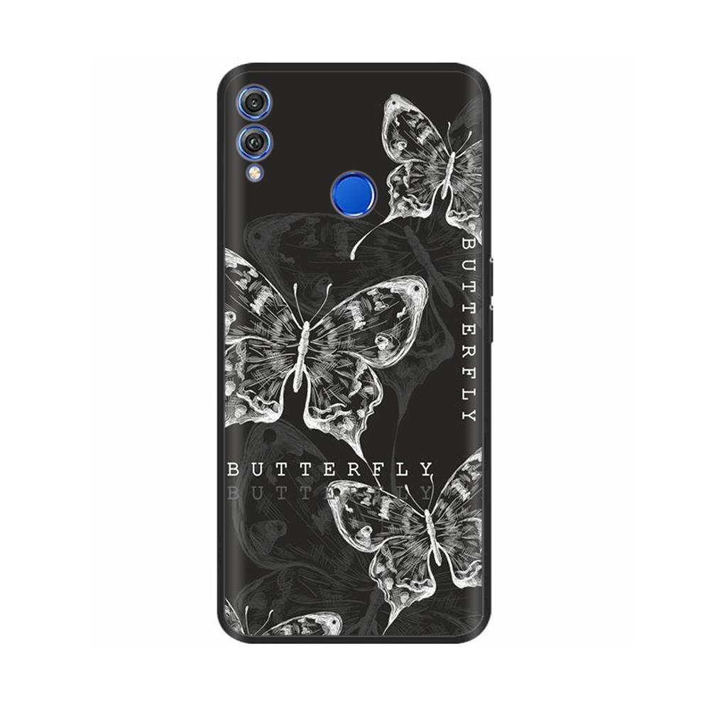 Shockproof Cover For Honor 8X Case Soft TPU Silicone Back Cover For Huawei Honor 8X Cases Honor8X Animals Painted Cover Fundas