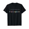 Funny Planets Planetary System Solar Pendulum T Shirt Vintage Washed Designer Clothes Streetwear Graphic Fashion Casual Soft