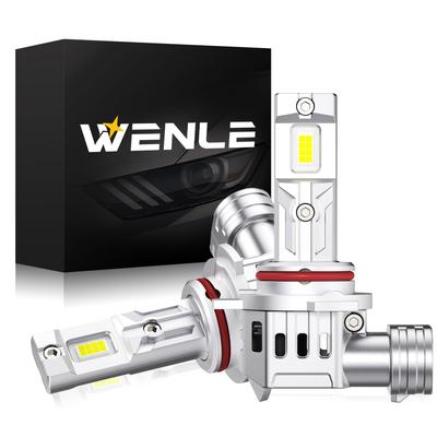 WENLE Industry's Smallest HIR2 LED Headlight Bulb Compatible with New
