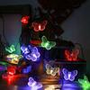 Solar-Powered Garden Butterfly String Lights For Garden Outdoor Fairy Lights with 8 Modes Waterproof Patio Yard 1010
