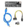 PCIE Riser Stable 8 FP Capacitors Gold Plated USB3.0 Interface Adapter Card for Win 7 for Win 8 for Win10 for Win XP