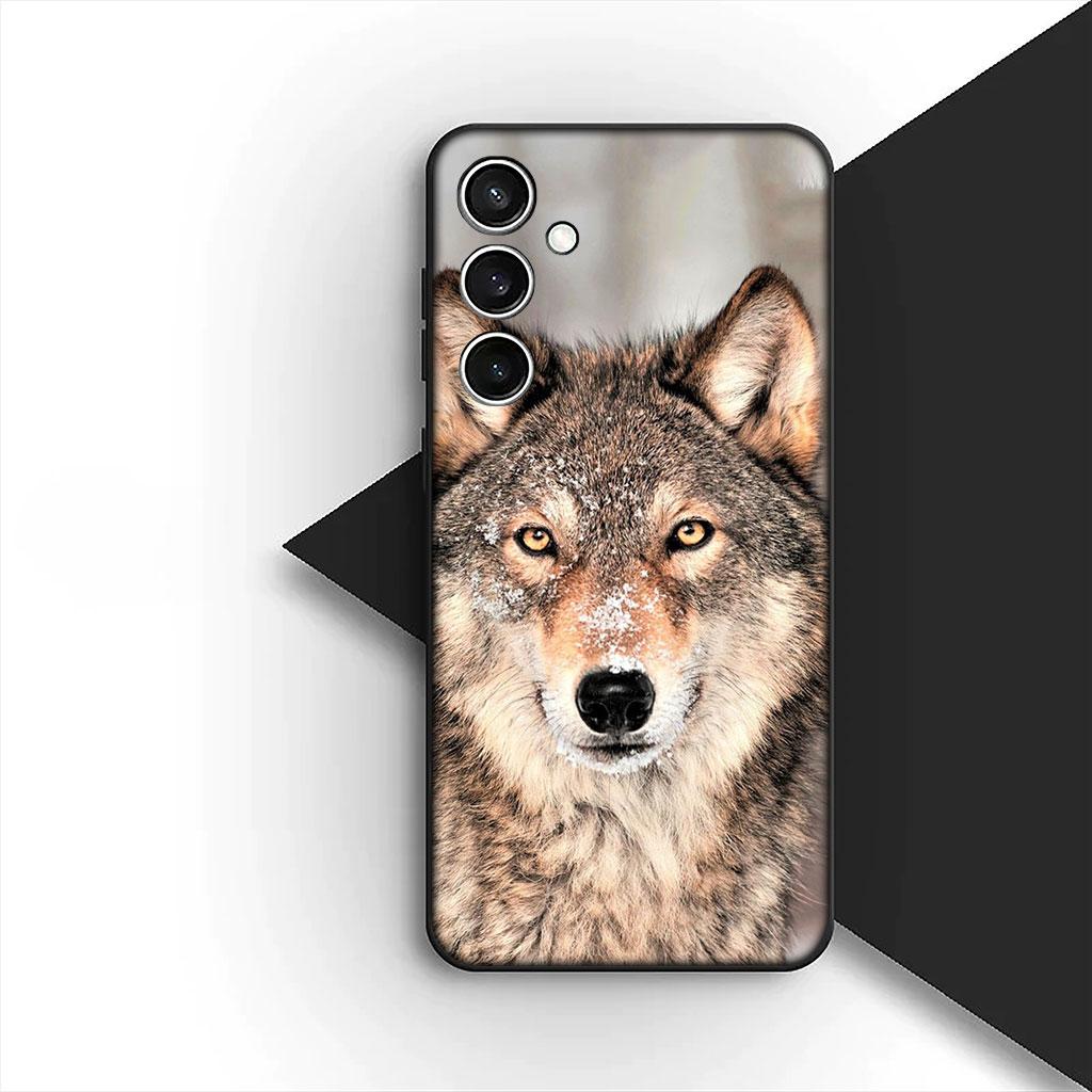 Stalking Wolf Art Tiger Silicone Phone Cover for Motorola Moto Edge 70 60 Fusion NEO Pro G Stylus G56 G96 G04 G05 20 Soft Case