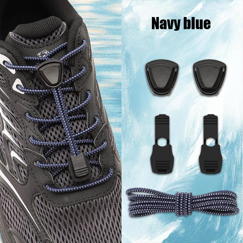 Elastische No-Tie Schnellverschluss-Schnürsenkel Automatisch für Wandern Laufen Sneaker - Ersatzzubehör für Outdoor-Schuhe