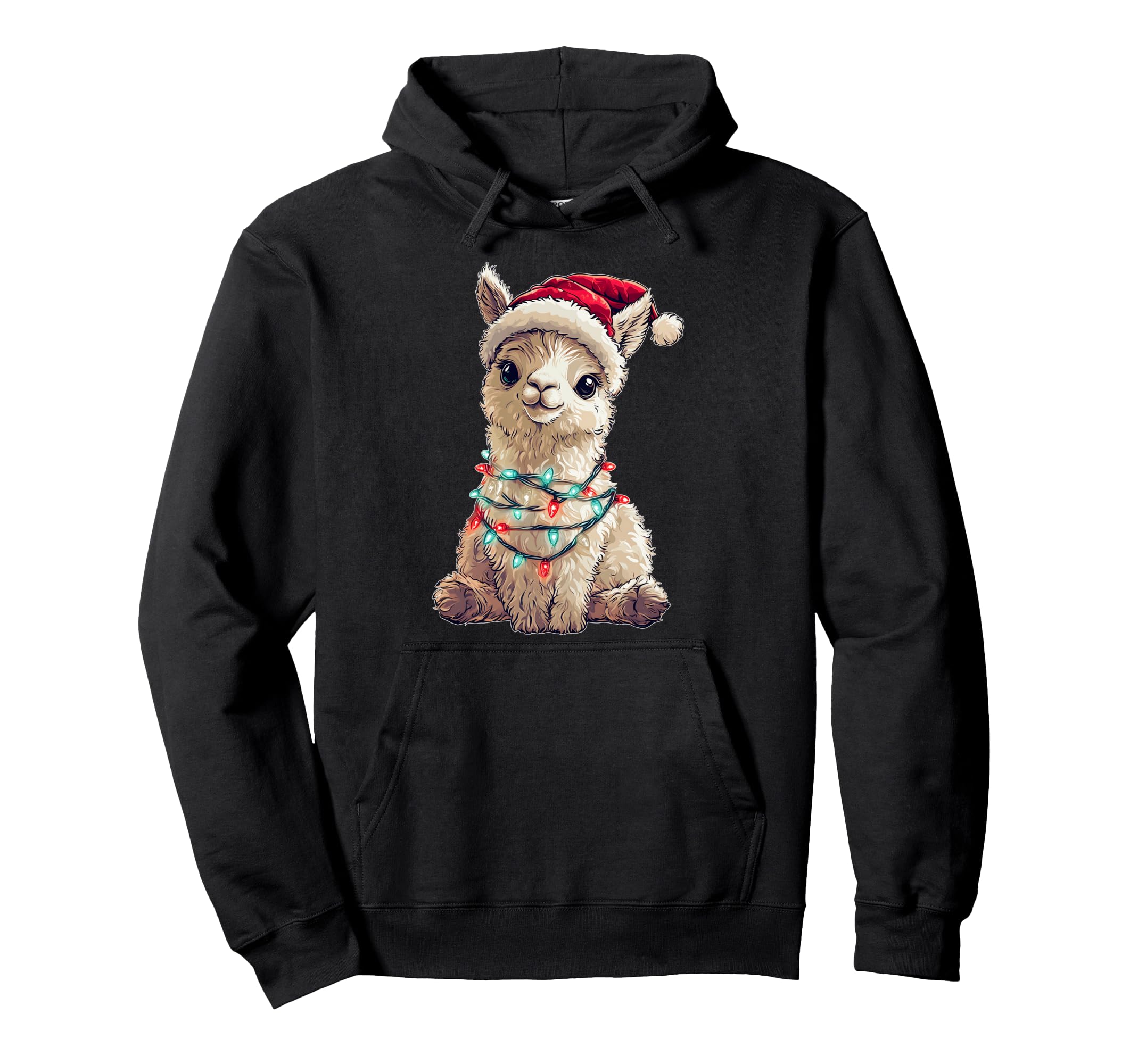 

Cute Alpaca Llama Christmas Hat Christmas Parka