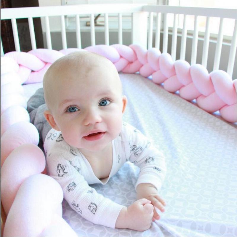 Fascia Anti-Collisione per Culla da Bambino INS: Treccia a Tre Fili Morbida Imbottitura per Quilting Fai da Te