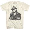 Motorhead Lemmy Natural T-Shirt Unisex T-Shirt